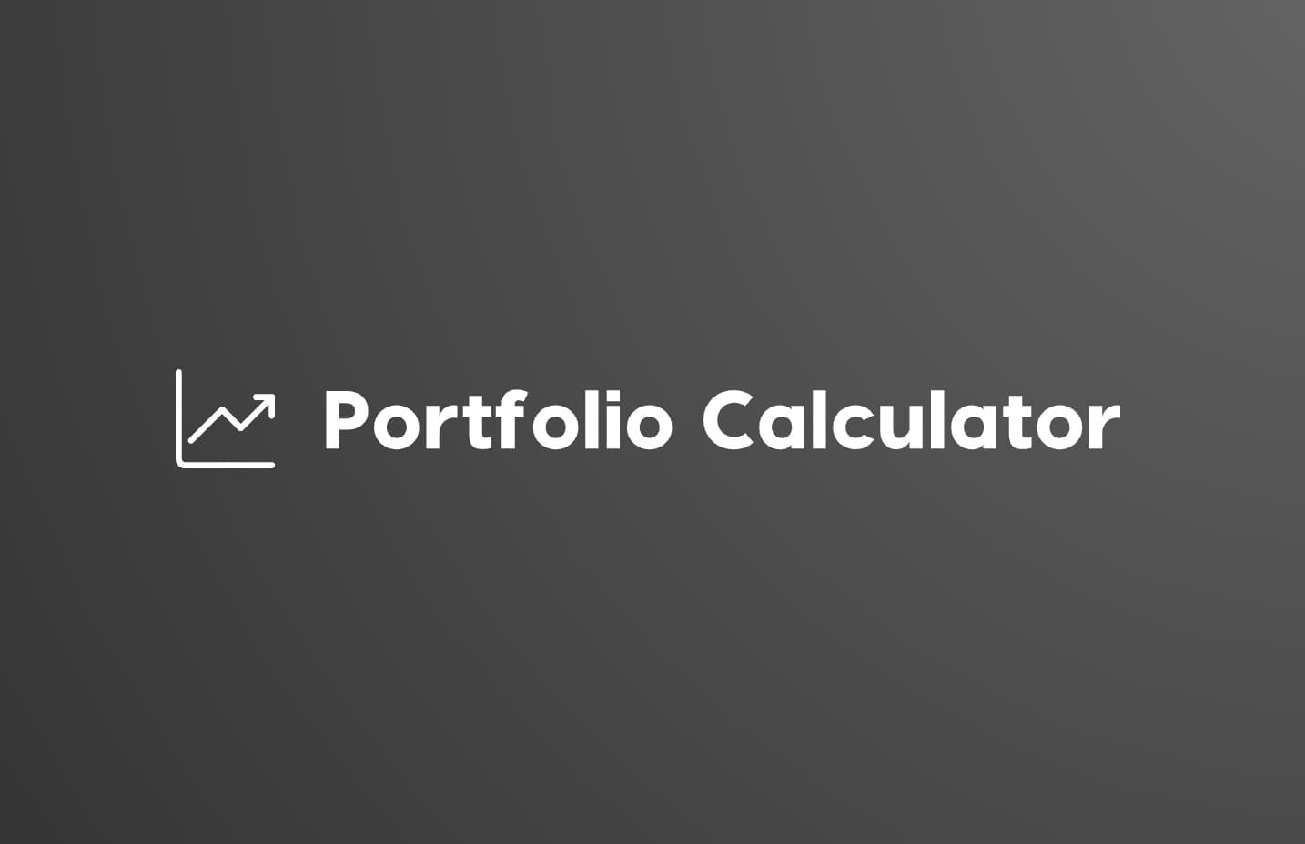 Portfolio Calculator